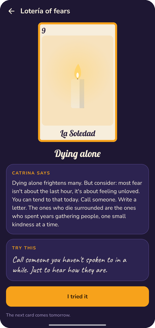Calavera: La Soledad