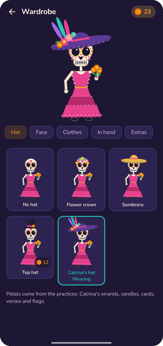 Calavera: The wardrobe