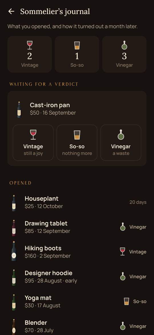 Cellar: The journal