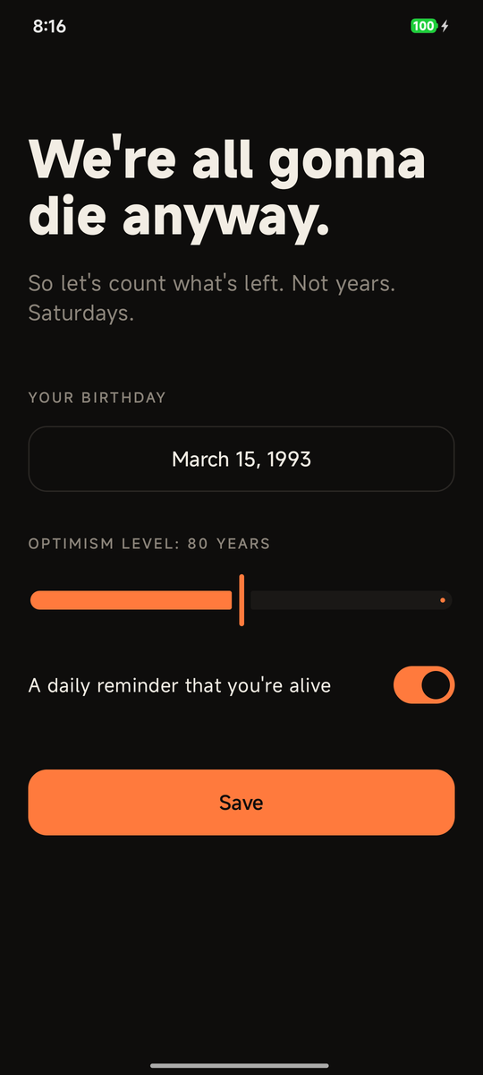 Anyway: Setup