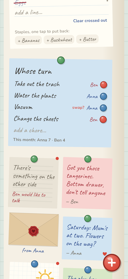 Fridge: Notes
