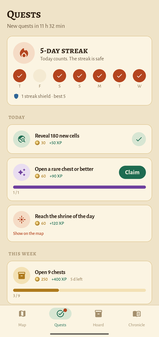 Fogwalk: Quests