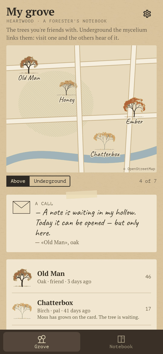 Heartwood: The grove