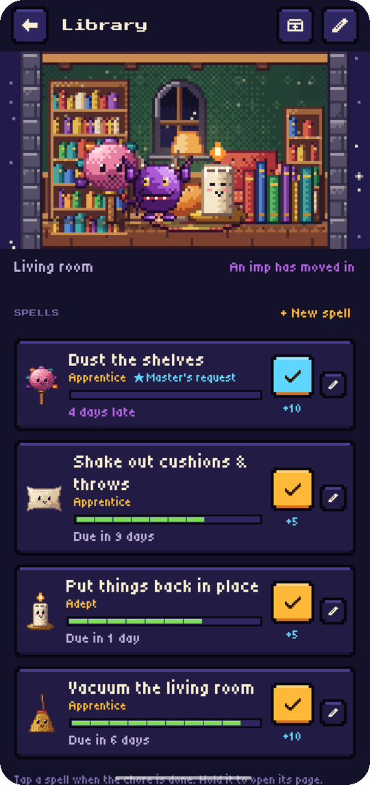 Hearthspell: A floor