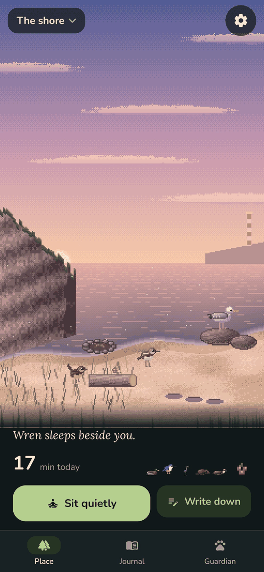 Hushwood: The shore