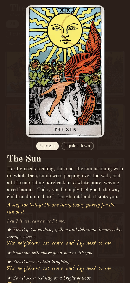 Silver Lining: Your card