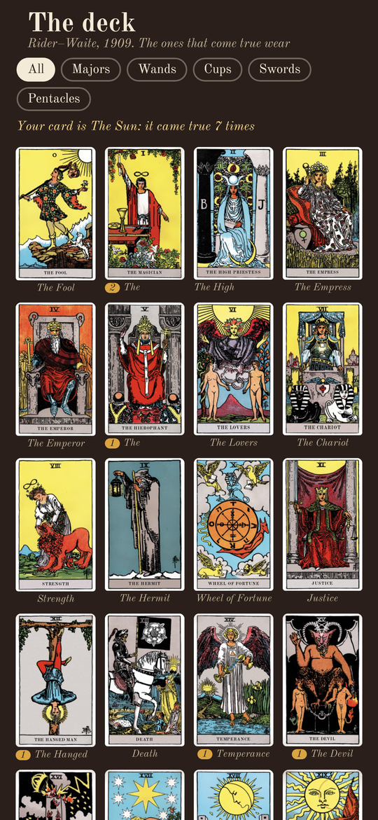 Silver Lining: The deck