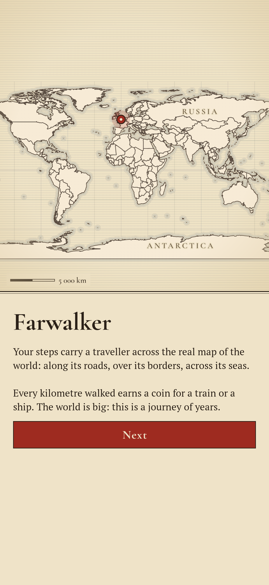 Farwalker: Setting out