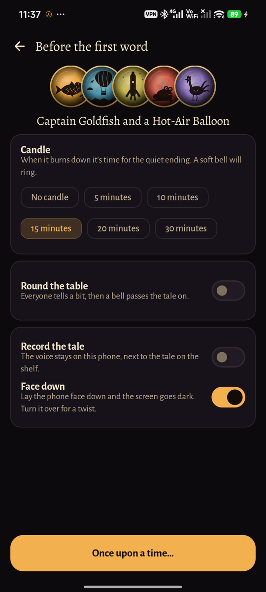 Lantern: Before the first word