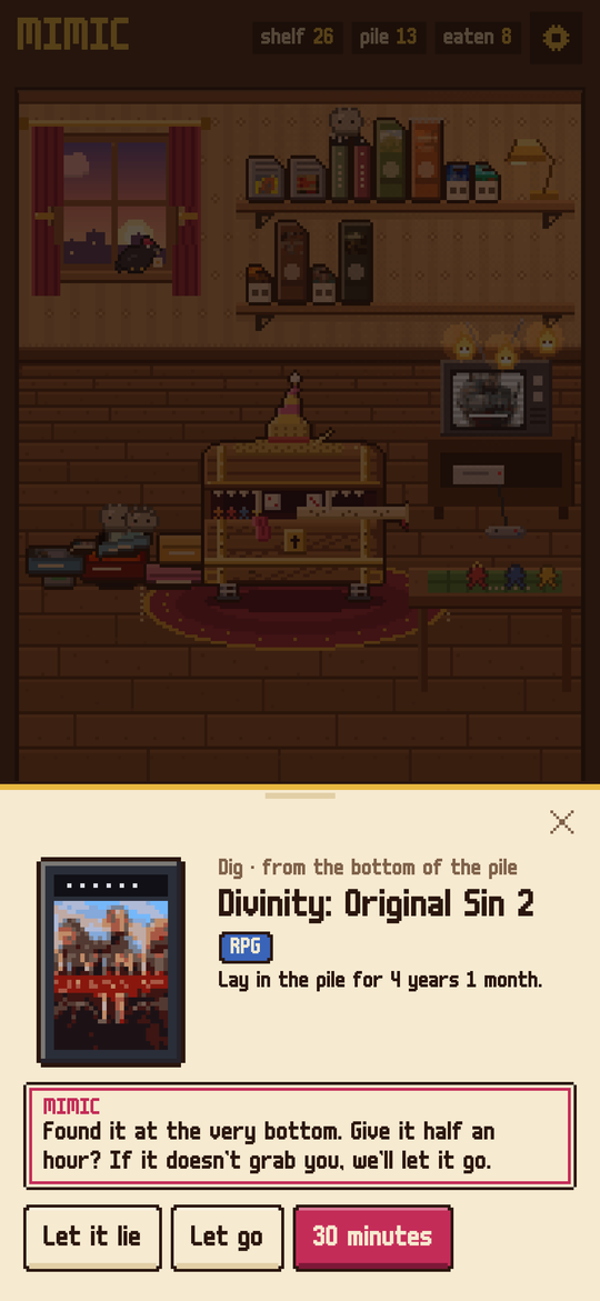 Mimic: The dig