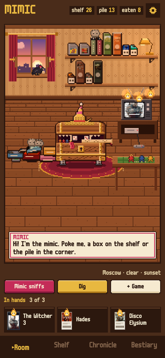 Mimic: The room