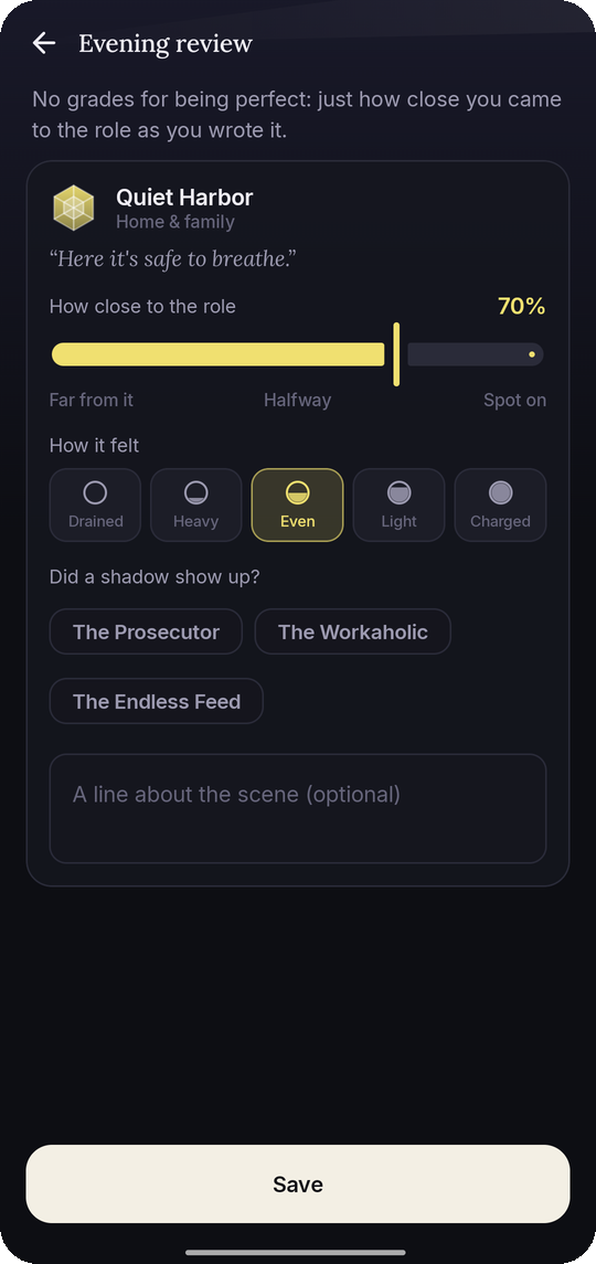 Prism: Evening review