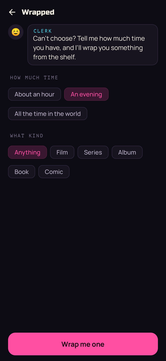Rewind: Wrapped