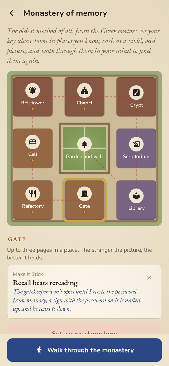Scriptor: The monastery
