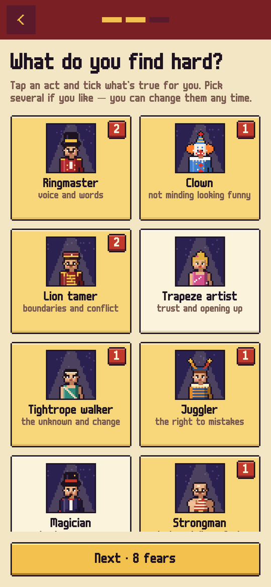 Big Top: The casting