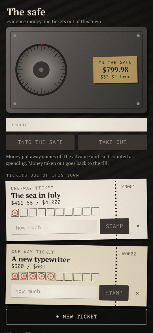 Paper Trail: The safe