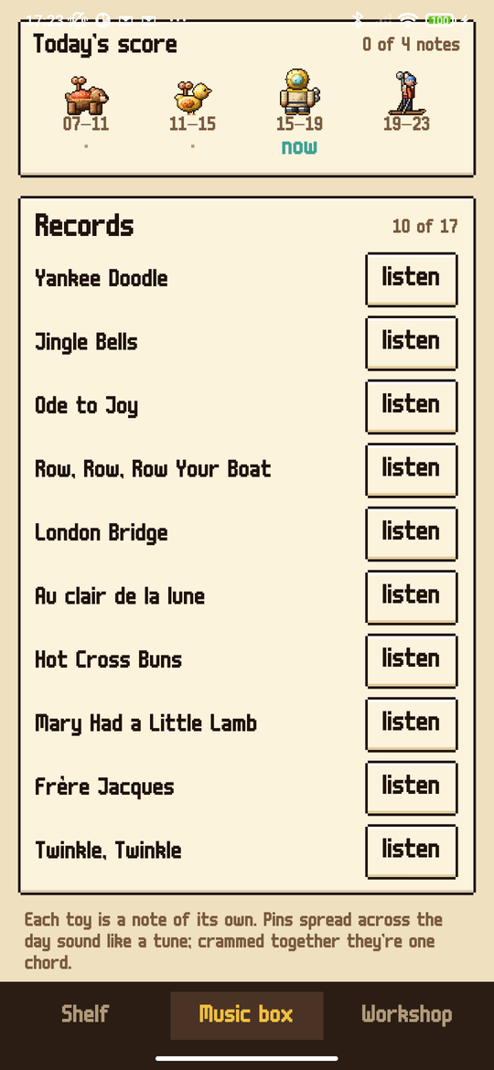 Windup: Records